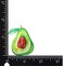 Fresh Avocado with Leaves, Fruit, Food, Embroidered, Iron on Patch